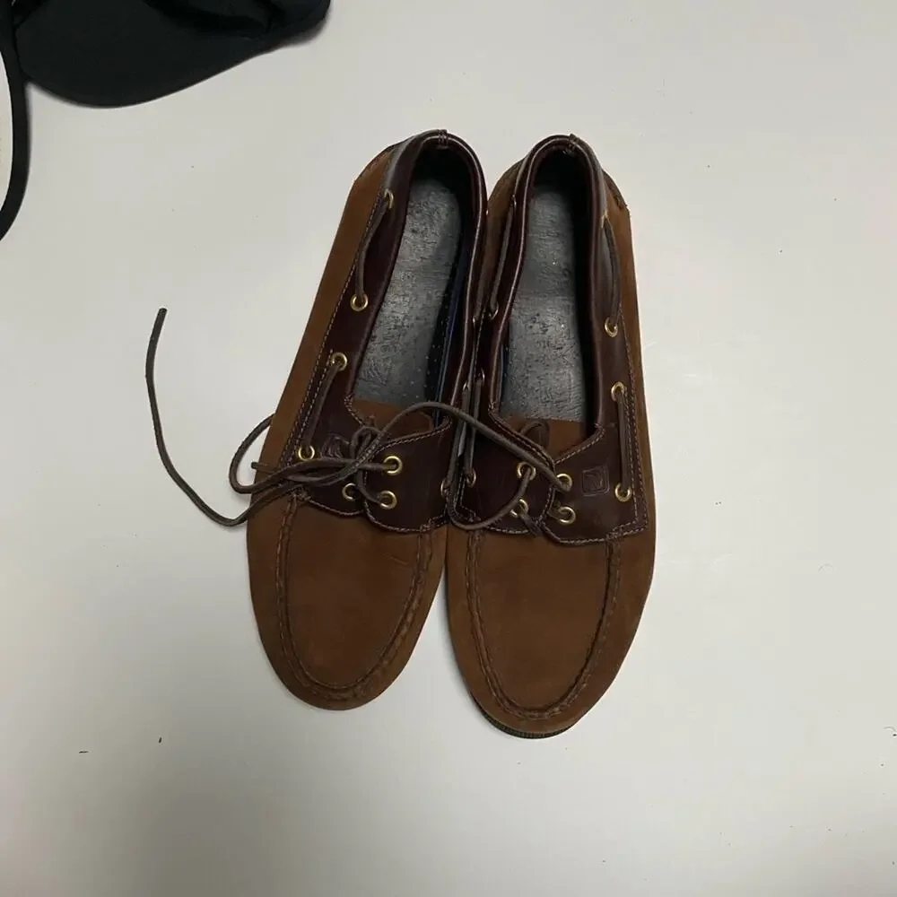 Sperry Topsider in Brown Leather size 11